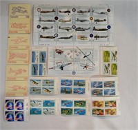 Assorted Canada Airplane Stamp Corners / Blocks