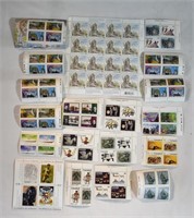 Assorted Canada Native Stamp Corners / Blocks