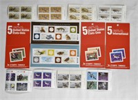 Assorted Canada & US Stamp Corners / Blocks