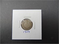 1919 Canadian Ten Cent Coin