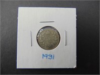 1931 Canadian Ten Cent Coin