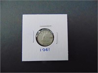 1941 Canadian Ten Cent Coin