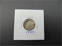 1943 Canadian Ten Cent Coin