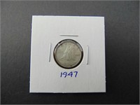 1947 Canadian Ten Cent Coin