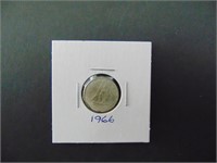 1966 Canadian Ten Cent Coin