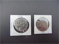 1977 FWL  1978   Canadian Dollar Coins