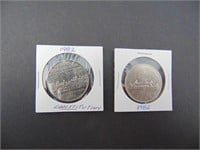 2-1982  Canadian Dollar Coins
