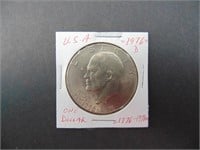 1976 D  American 1776-1976 Dollar Coin