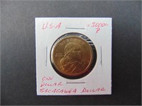 2000P   Sacagawea American Dollar Coin