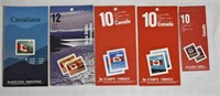 5 pcs Canada Flag Stamp Books Full