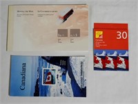 3 Pcs Canada Stamp Books Full