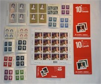 Assorted Canada Royalty Stamp Corners / Blocks
