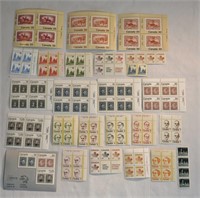 Assorted Canada Stamp Corners / Blocks