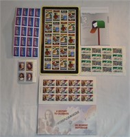 Assorted Canada Stamp Corners / Blocks / Books