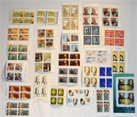 Assorted Canada People Stamp Corners / Blocks