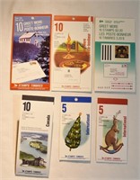 6 pcs Canada Stamp Books - Full