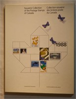 1988 Souvenir Collection Postage Stamps Box