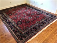 Hand Knotted Wool 10'X 7'11" Oriental Rug