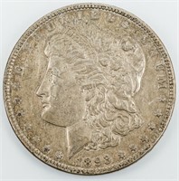 Coin 1893-O  Morgan Silver Dollar XF  Rare!