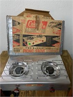 Coleman two burner picnic stove