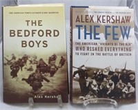 (2) WW2 THEME BOOKS, ALEX KERSHAW - The Few / The