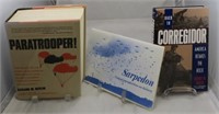 (2) WW2 BOOKS, SIGNED GERARD DEVLIN, PARATROOPER /