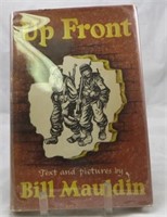 WW2 UP FRONT, BILL MAULDIN, SIGNED