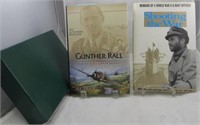 (2) WORLD WAR 2 BOOKS - GERMAN  OFFICER MEMOIRS, S