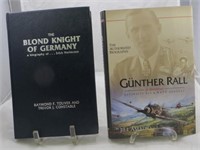 (2) WORLD WAR 2 BIOGRAPHIES GUNTHER RALL & ERICH H