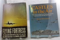 (2) WW2 BOOKS - FLYING FORTRESSES - BOWMAN & JABLO