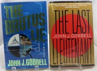 (2) WORLD WAR II BOOKS - JOHN. J. GOBBELL