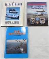 (3) ILLUSTRATED WWII AVIATION BOOKS: O'MAHONY, SCH