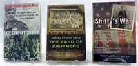 (3) WW2 BAND OF BROTHERS THEME BOOKS: BROTHERTON &