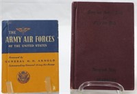 (2) VINTAGE WW2 BOOKLETS:  ARMY AIR FORCE & SONG a