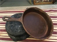 2 Iron Skillets -Made in USA