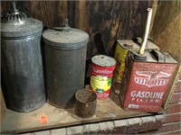 Gas Cans, Ice Cream Freezer Inserts