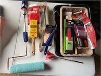 Assortment of Painting Supplies