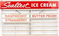 Sealtest Porcelain Ice Cream Advertising Sign