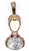 Jewelry Sterling Silver Sajen Goddess Pendant