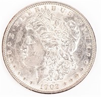 Coin 1902  Morgan Silver Dollar Gem BU
