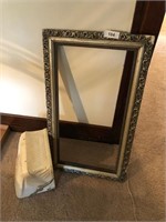 Picture Frame (34"x19") & Baby Buggy Hood