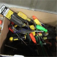 Assorted screw drivers
