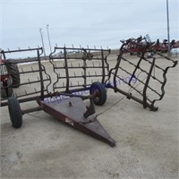 Clark harrow cart w/4 JD sections