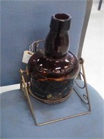 Whisky bottle on stand deco