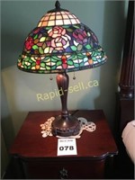Tiffany Style Stained Glass Look Lamp
