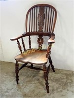 Late 1800s Yew Chair
