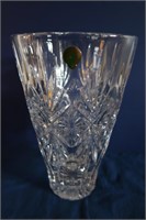 Large Waterford Crystal Vase-10"H, 6'Rd