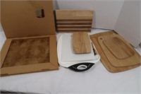 Cutting Boards & Pampered Chef Baking Stone-12x15"