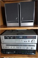 Bose Speakers,Magnavox Compac Disc Player,Technics