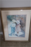 Framed/Matted signed Picture-25"x28"